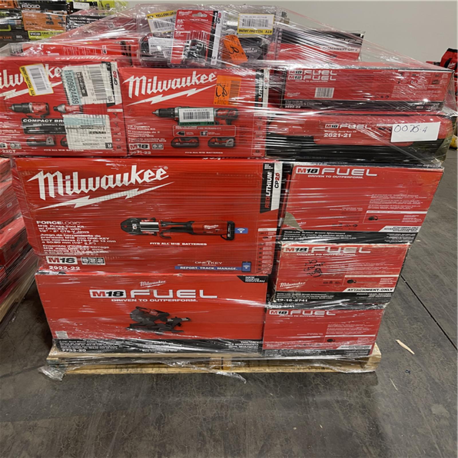 Pittston Location As-Is Power Tools Partial Truckload (13 pallets) 0076-A