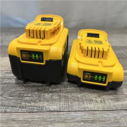 AS-IS DEWALT 20V MAX Lithium-Ion Battery Kit with 5.0Ah and 2.0Ah Battery and Charger