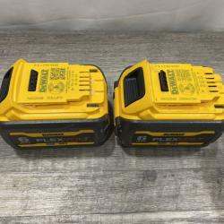 AS-IS DEWALT FLEXVOLT 20V/60V MAX Lithium-Ion 6.0Ah Battery Pack (2 Pack)