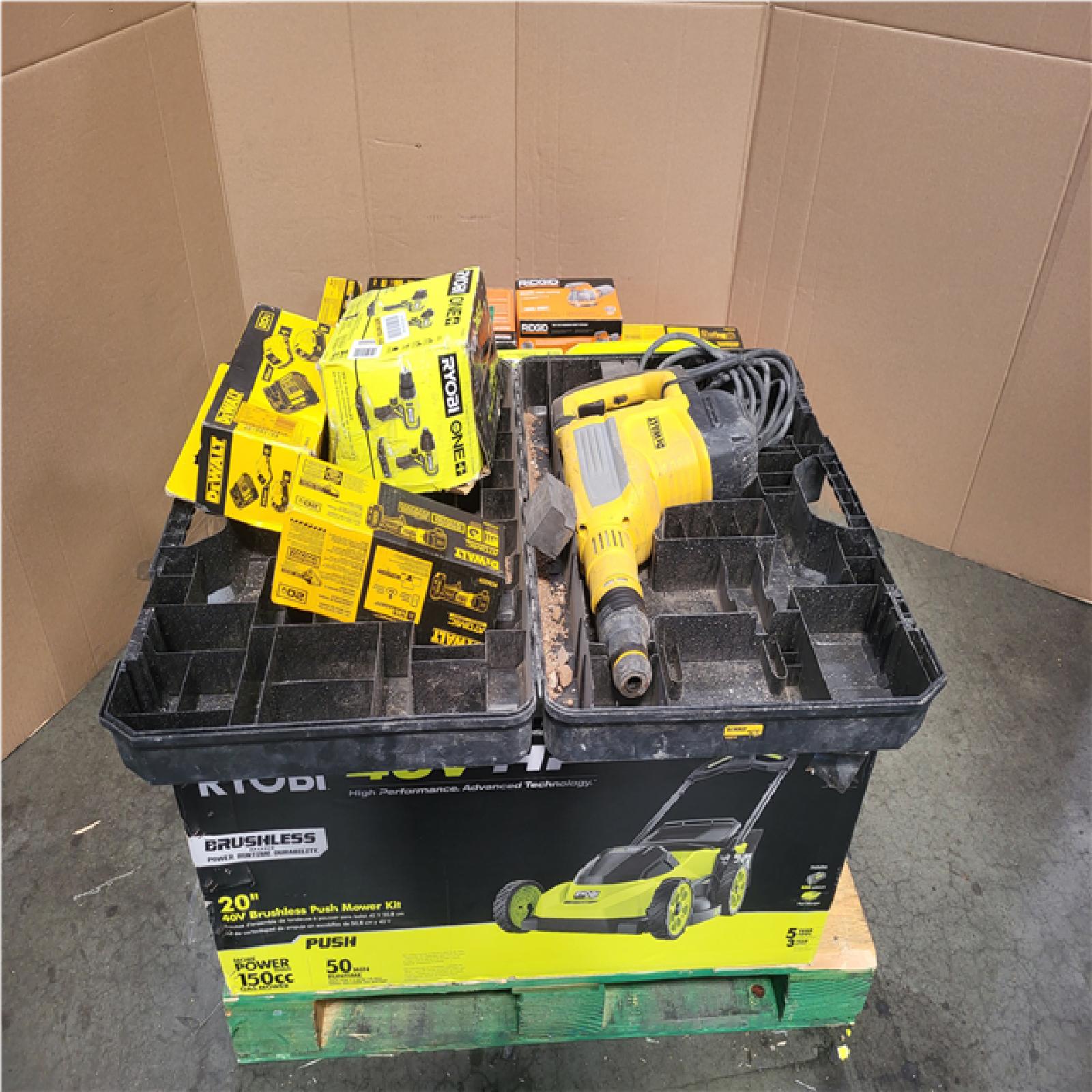 CALIFORNIA AS-IS TOOL PALLET