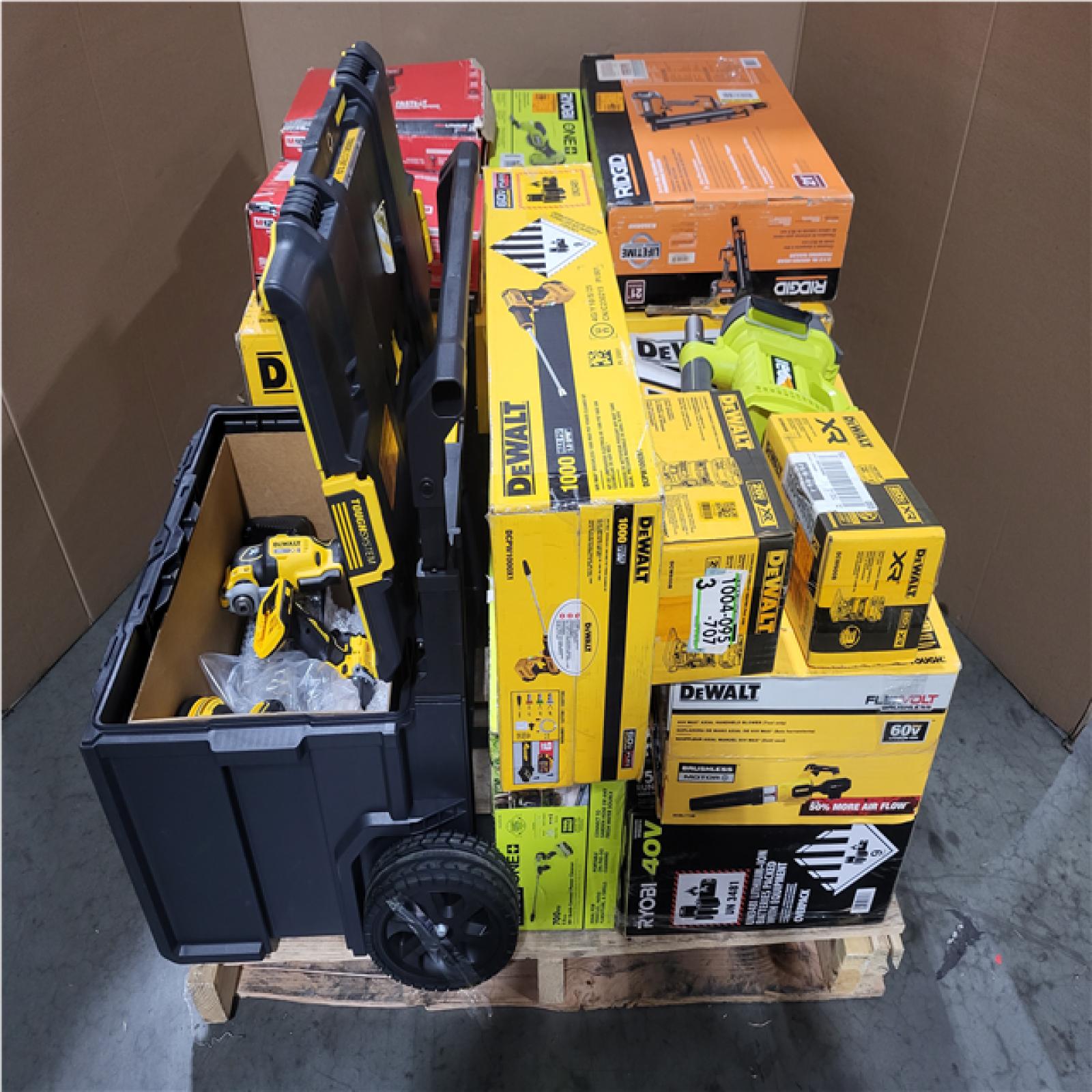 CALIFORNIA AS-IS TOOL PALLET