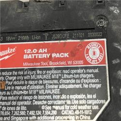 AS-IS Milwaukee 18-Volt Lithium-Ion High Output 12. 0Ah Battery Pack