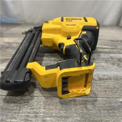 AS-IS DEWALT 20V MAX XR Lithium-Ion Electric Cordless 18-Gauge Brad Nailer (Tool Only)