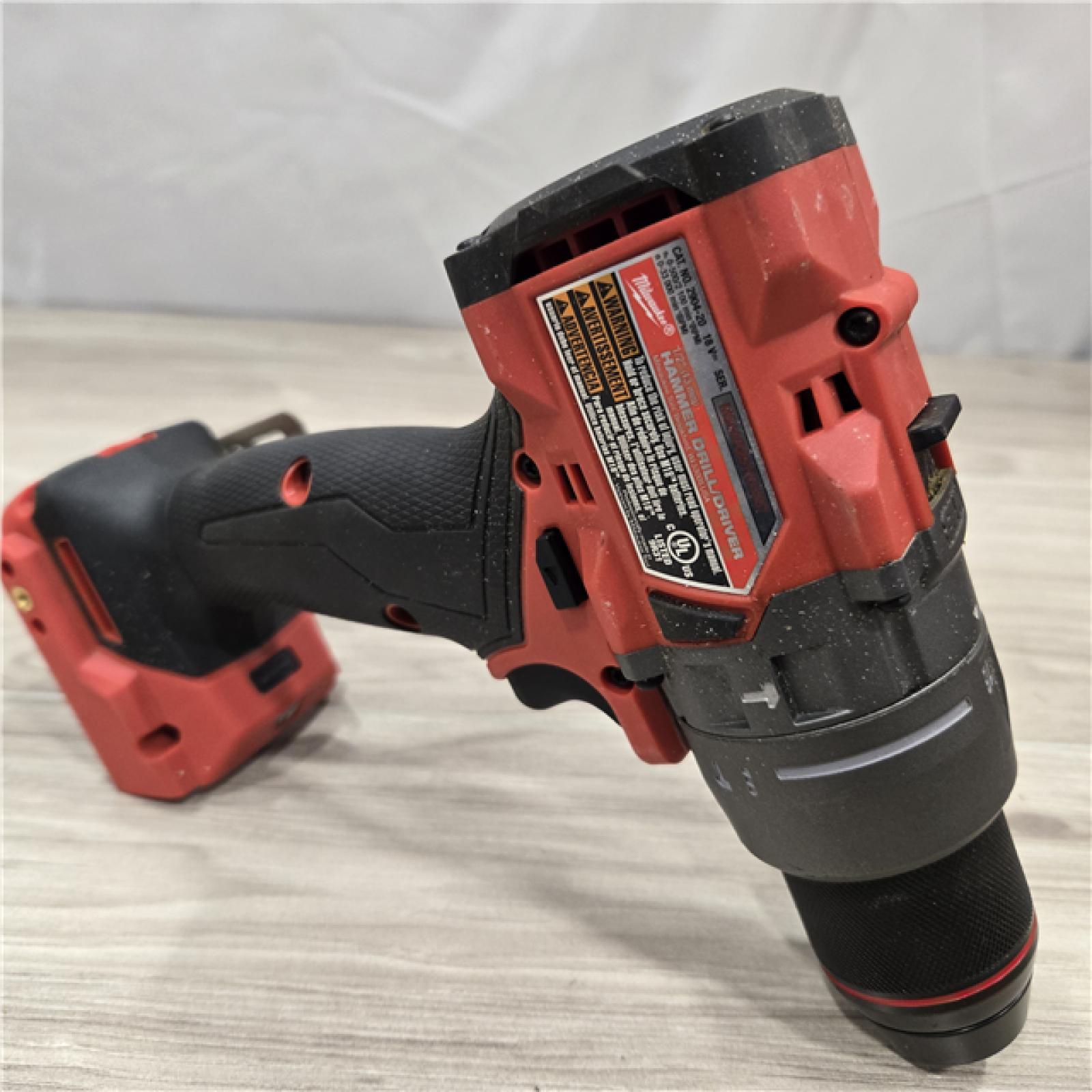 AS-IS MILWAUKEE FUEL 18V Cordless Hammer Drill and Impact Driver Combo Kit