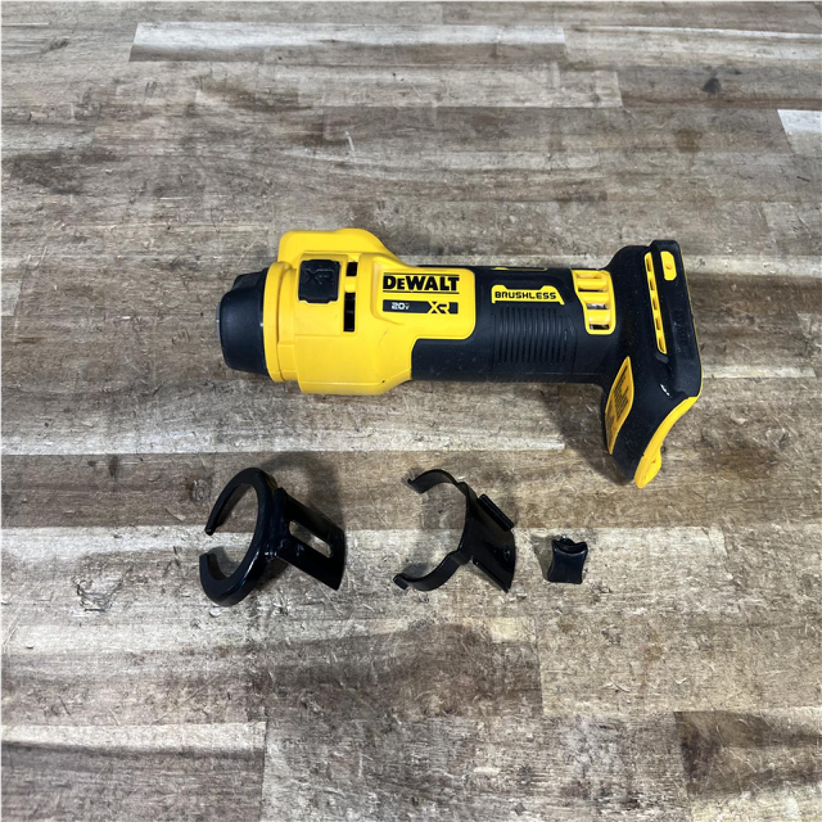 Houston Location AS-IS DEWALT XR 20V Lithium-Ion Cordless Rotary Drywall Cut-Out Tool (Tool Only)