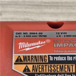 AS-IS Milwaukee 2564-20 M12 FUEL 12V Cordless 3/8 in. Right Angle Impact Wrench (Tool-Only)