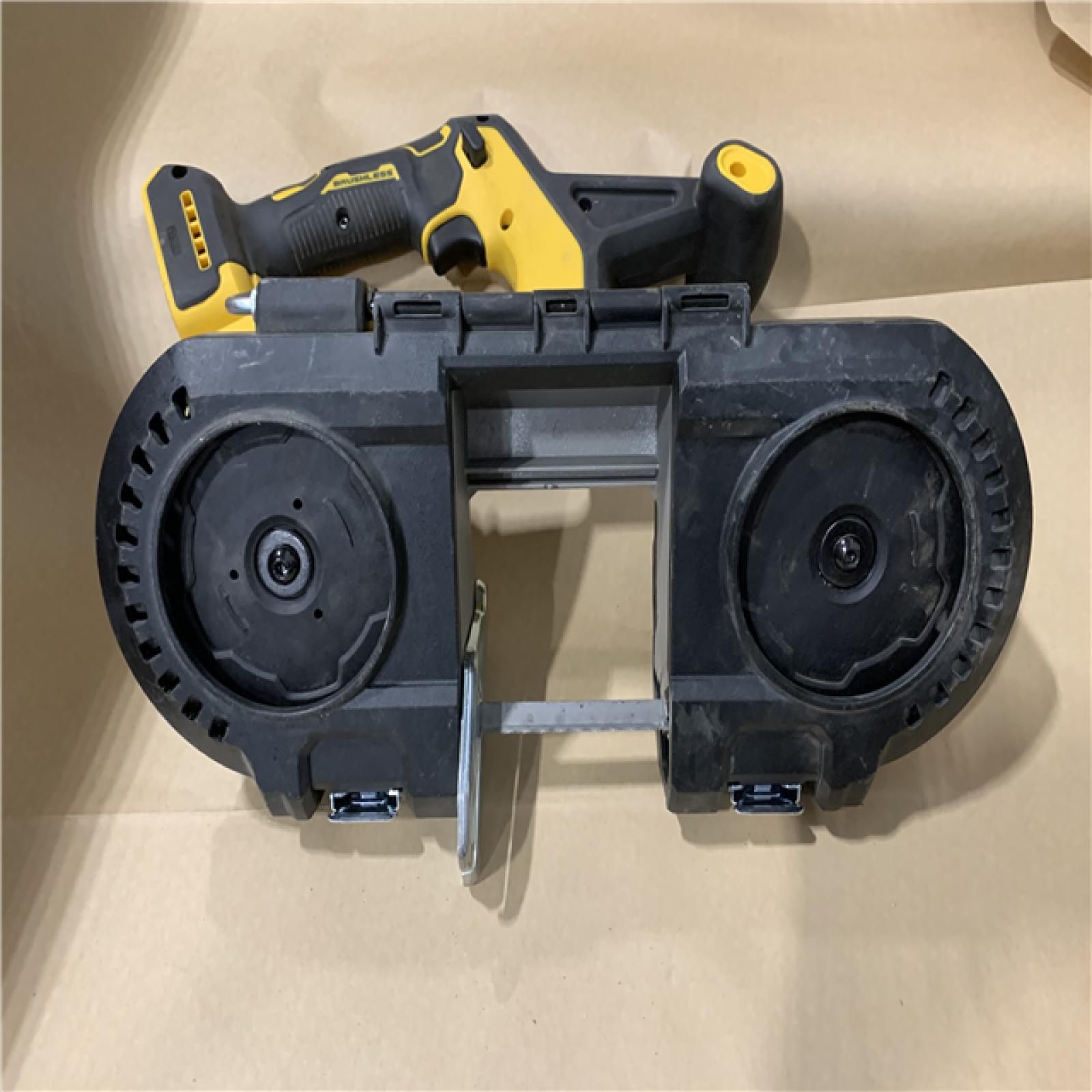 DEWALT 20-Volt MAX 3-3/8 in. Cordless Brushless Bandsaw (Tool-Only)