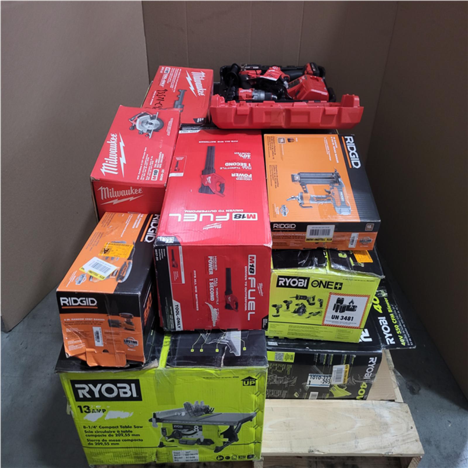 CALIFORNIA AS-IS TOOL PALLET