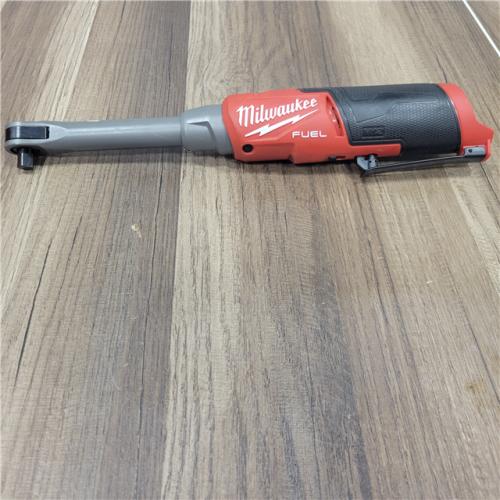 AS-IS Milwaukee 2569-20 12V Cordless 3/8  Extended Reach High Speed Ratchet (Tool Only)