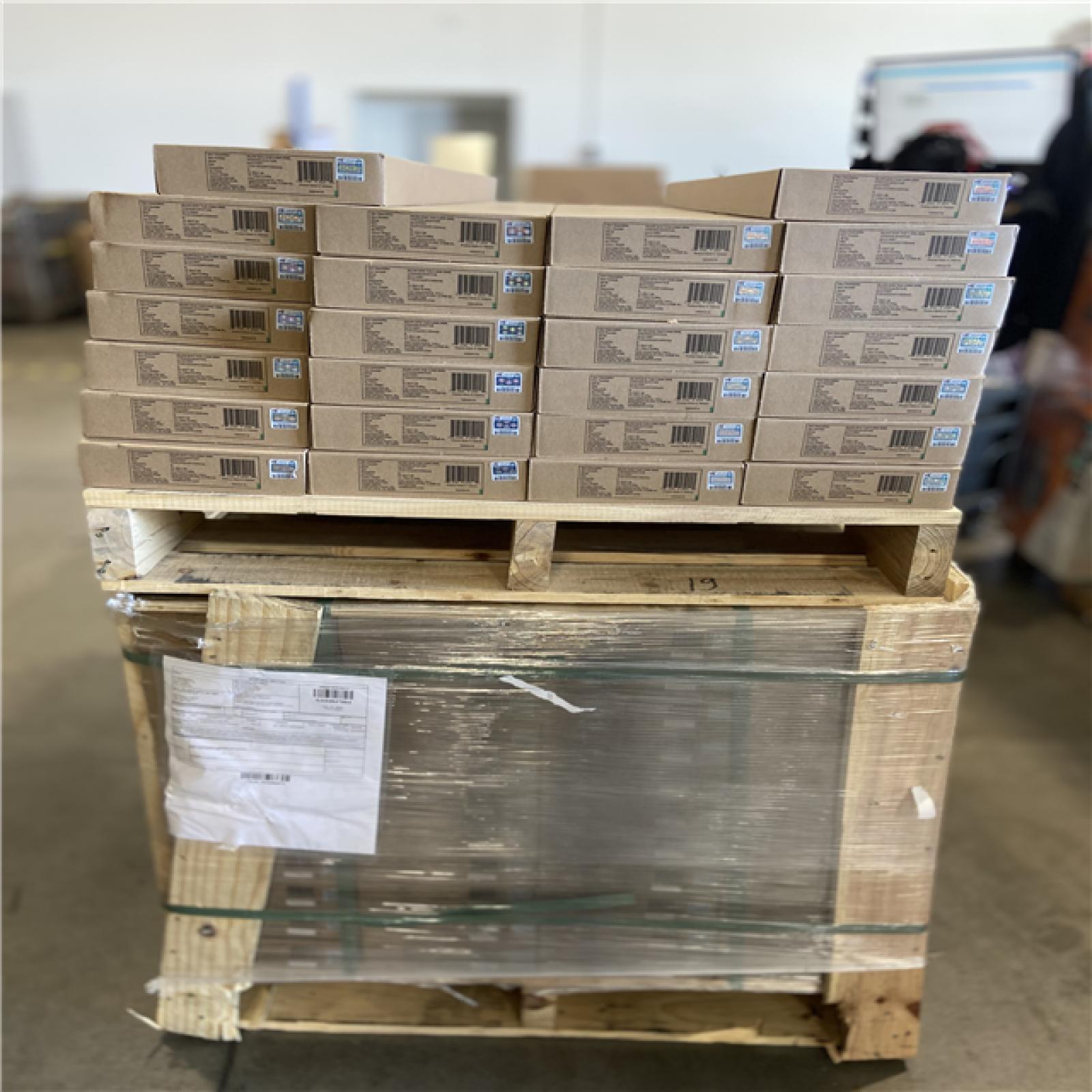 DALLAS LOCATION -  Home Decorators Collection Silverbow 20 MIL x 7 in. x 48 in. White-Gray Wood Look Cick Lock Waterproof Vinyl Plank Flooring (21.42 sq. ft./Case) - 70 CASES