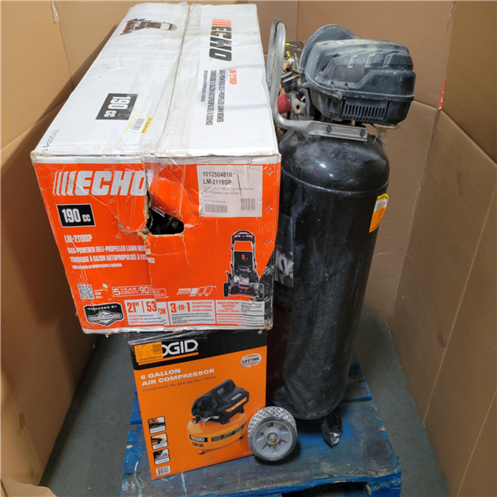 CALIFORNIA AS-IS OUTDOOR POWER EQUIPMENT