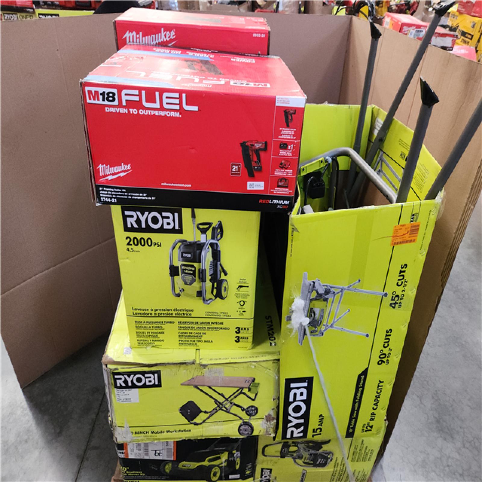 CALIFORNIA AS-IS TOOL PALLET