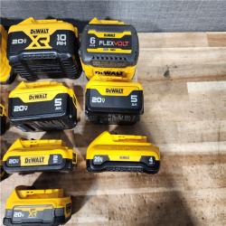 HOUSTON LOCATION - AS - IS DEWALT BATTERY PACK QTY - 10