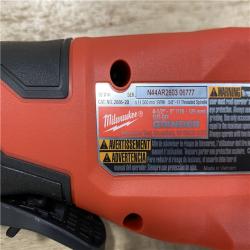 AS-IS Milwaukee 18V Lithium-Ion Brushless Cordless 4-1/2 in./5 in. Grinder w/Paddle Switch (Tool-Only)