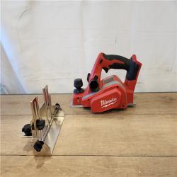 AS-IS- Milwaukee M18 18-Volt Lithium-Ion Cordless 3-1/4 in. Planer (Tool-Only)