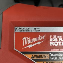 AS-IS Milwaukee FUEL 18V Lithium-Ion Brushless 1 in. Cordless SDS-Plus Rotary Hammer Kit