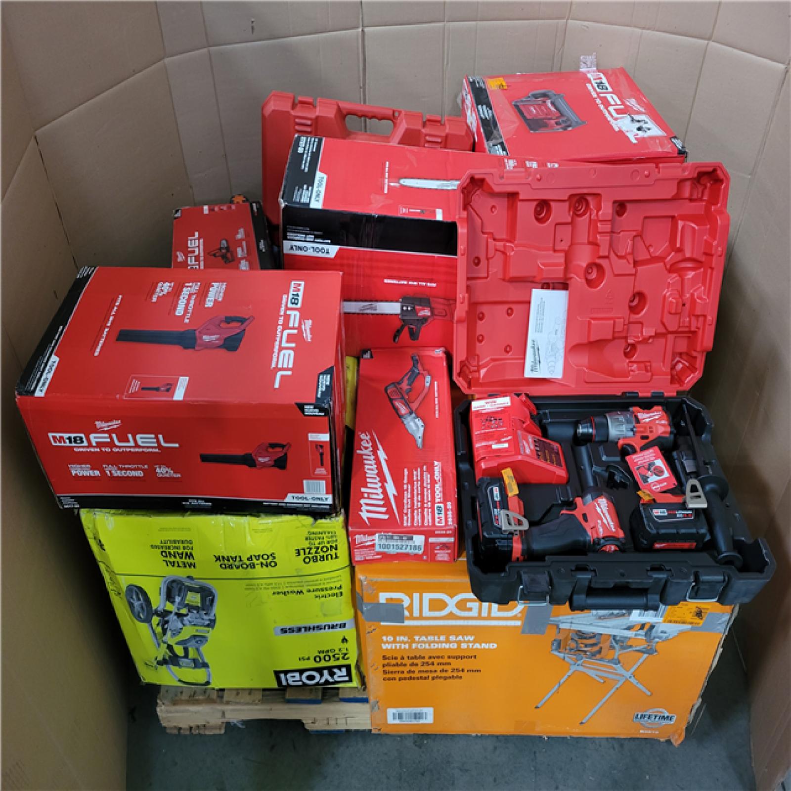 CALIFORNIA AS-IS TOOL PALLET