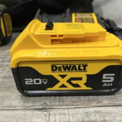 AS-IS DEWALT 20V MAX Lithium-Ion Cordless 1/2 in. Impact Wrench Kit