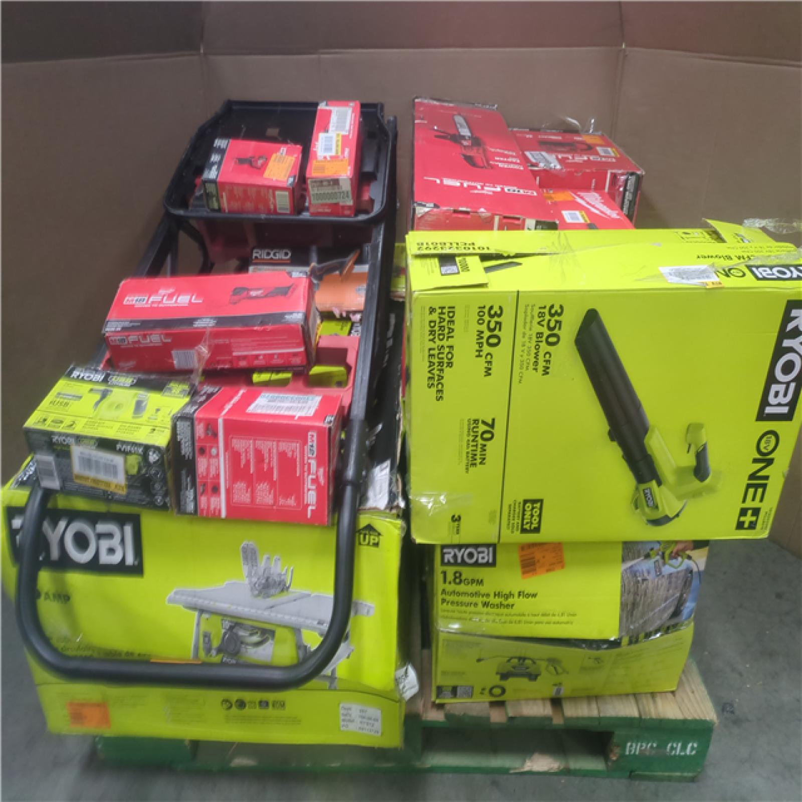 CALIFORNIA AS-IS TOOL PALLET