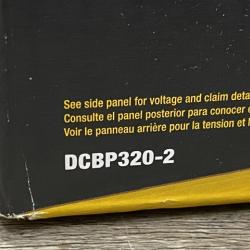 NEW - DEWALT 20V MAX XR POWERSTACK Lithium-Ion 3.5 Ah Battery (2 -Pack)