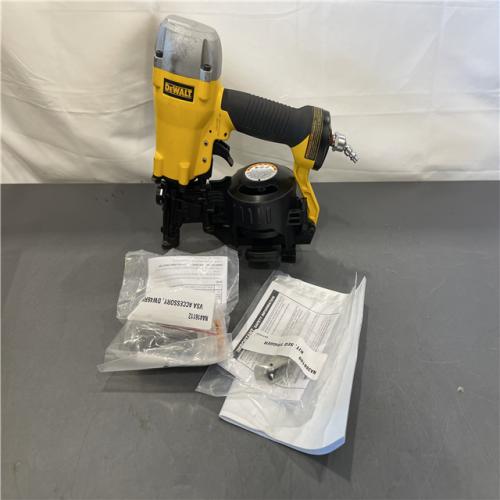AS-IS - DeWalt 1-3/4 in. 15 Degree Pneumatic Coil Roofing Nailer