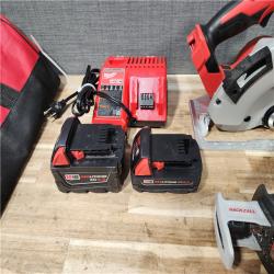HOUSTON LOCATION - AS-IS Milwaukee M18 18-Volt Lithium-Ion Brushless Cordless 4-Tool Combo Kit
