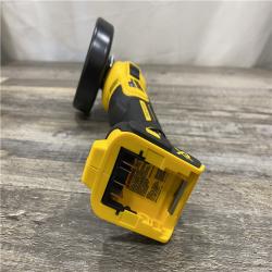 AS-IS- DEWALT 20V MAX XR Cordless Brushless 4.5 in. Slide Switch Small Angle Grinder with Kickback Brake (Tool Only)