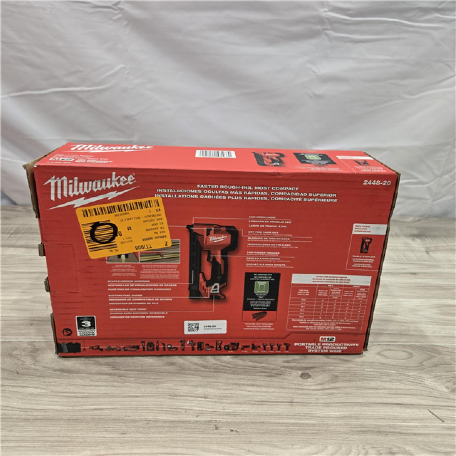NEW! - Milwaukee M12 Cable Stapler (TOOL ONLY)