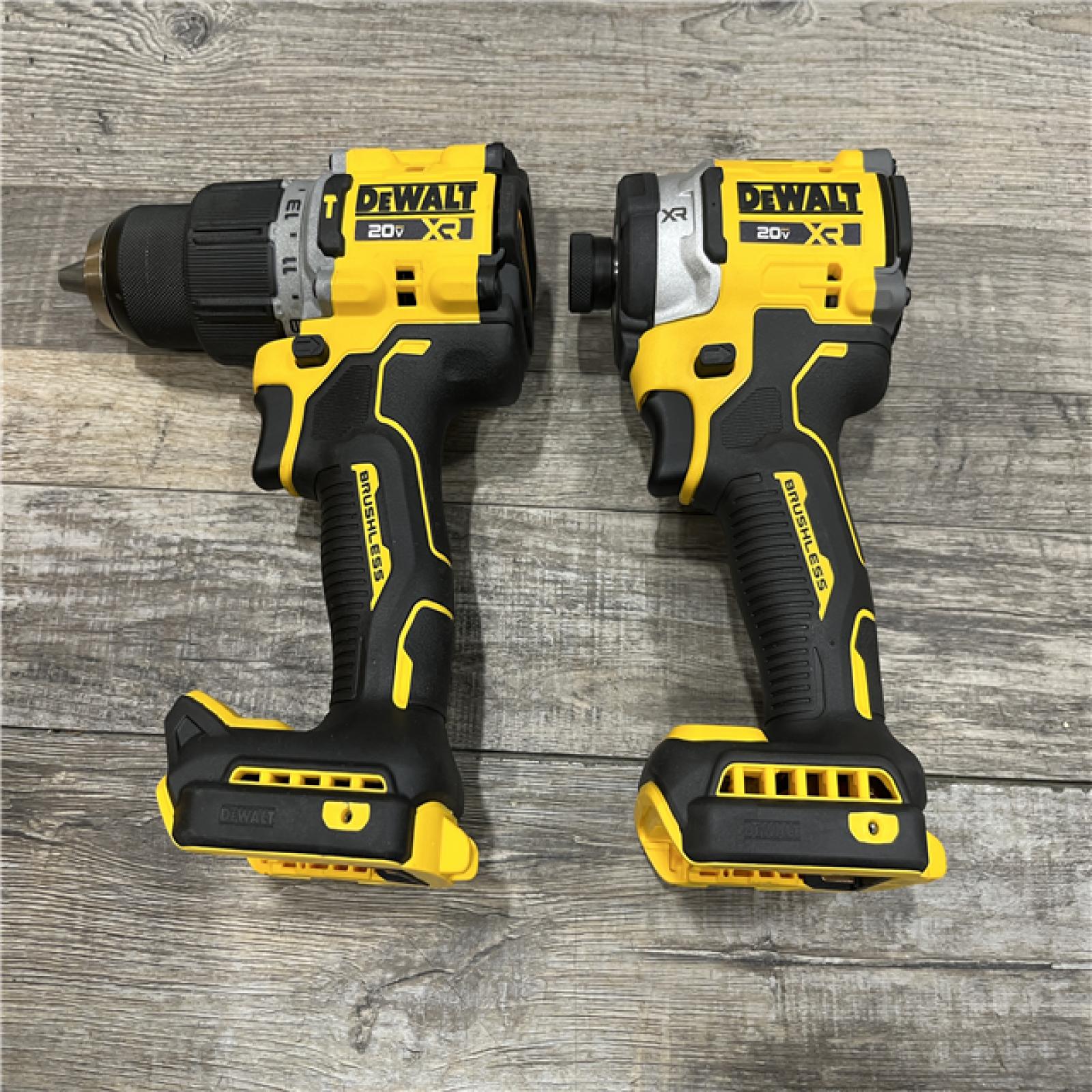 AS-IS DEWALT 20V XR Lithium-Ion Cordless 2-Tool Combo Kit
