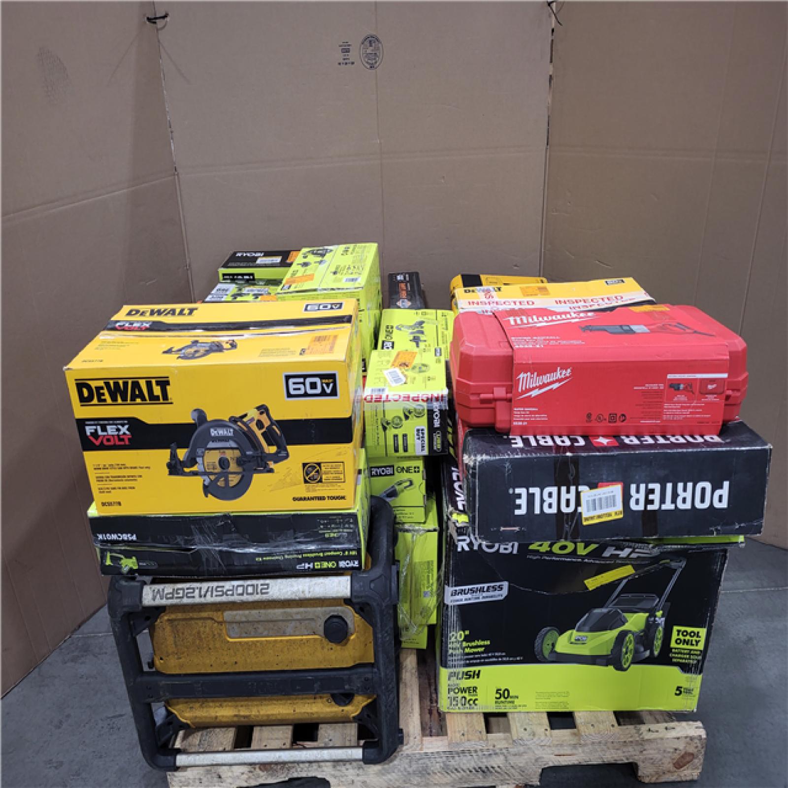 CALIFORNIA AS-IS TOOL PALLET