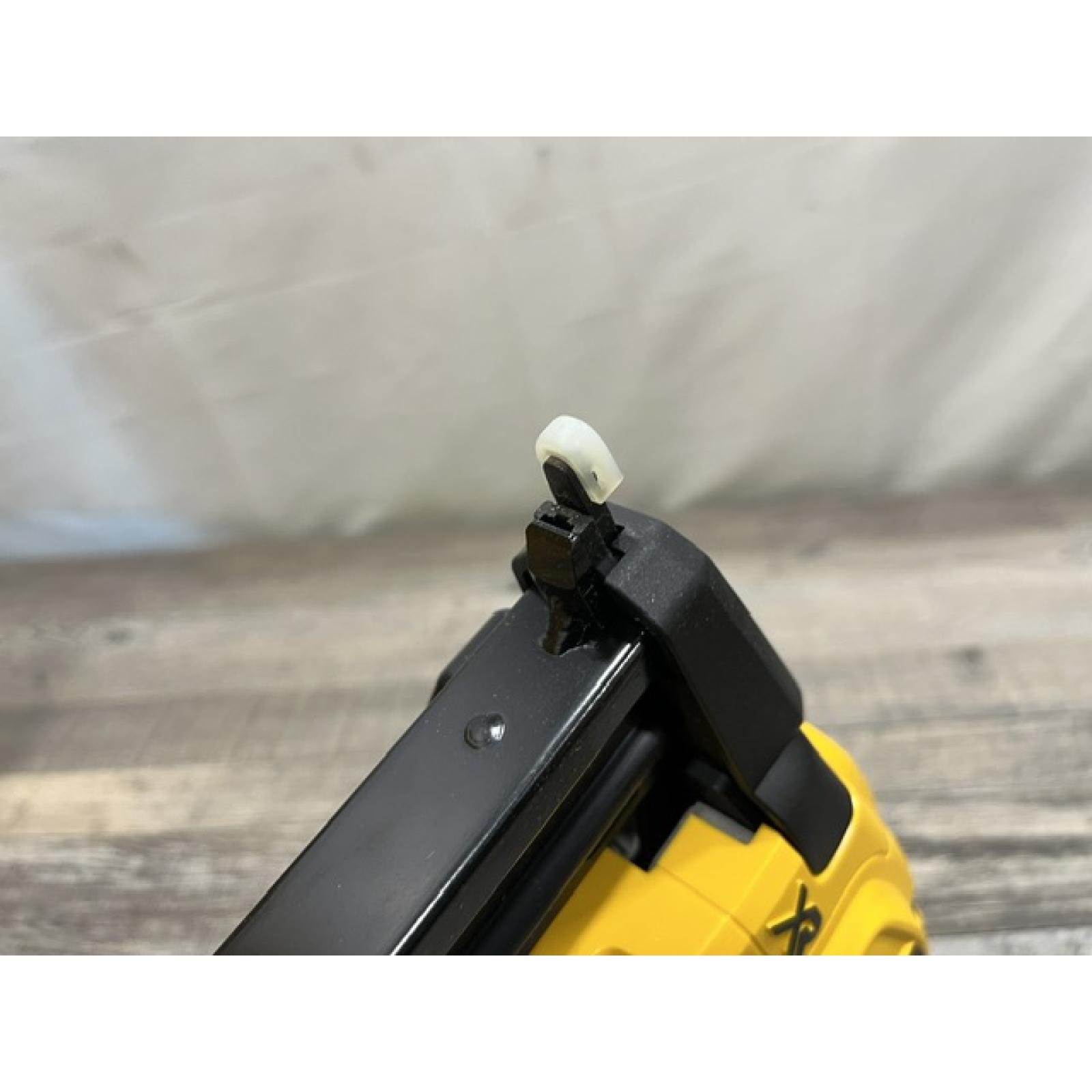 AS-IS DEWALT Cordless 18-Gauge Narrow Crown Stapler (Tool Only)