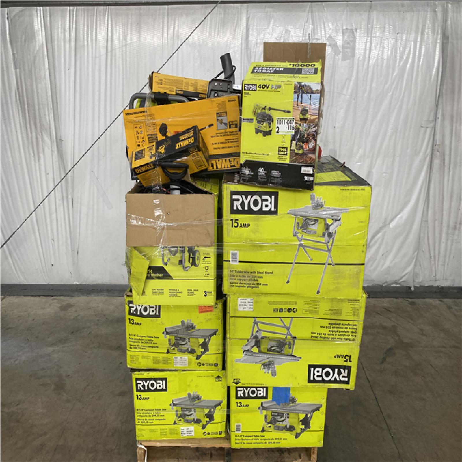 Houston Location AS IS - Tool Pallet