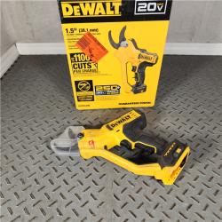 Houston Location - AS-IS Dewalt DCPR320B 20V MAX 1-1/2  Cordless Pruner (Bare Tool) - Appears IN USED Condition