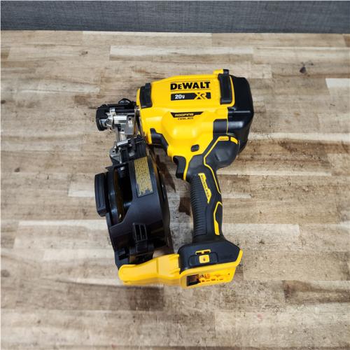 HOUSTON LOCATION - AS - IS DEWALT 20V MAX 15-Degree Electric Cordless Roofing Nailer (Tool Only)
