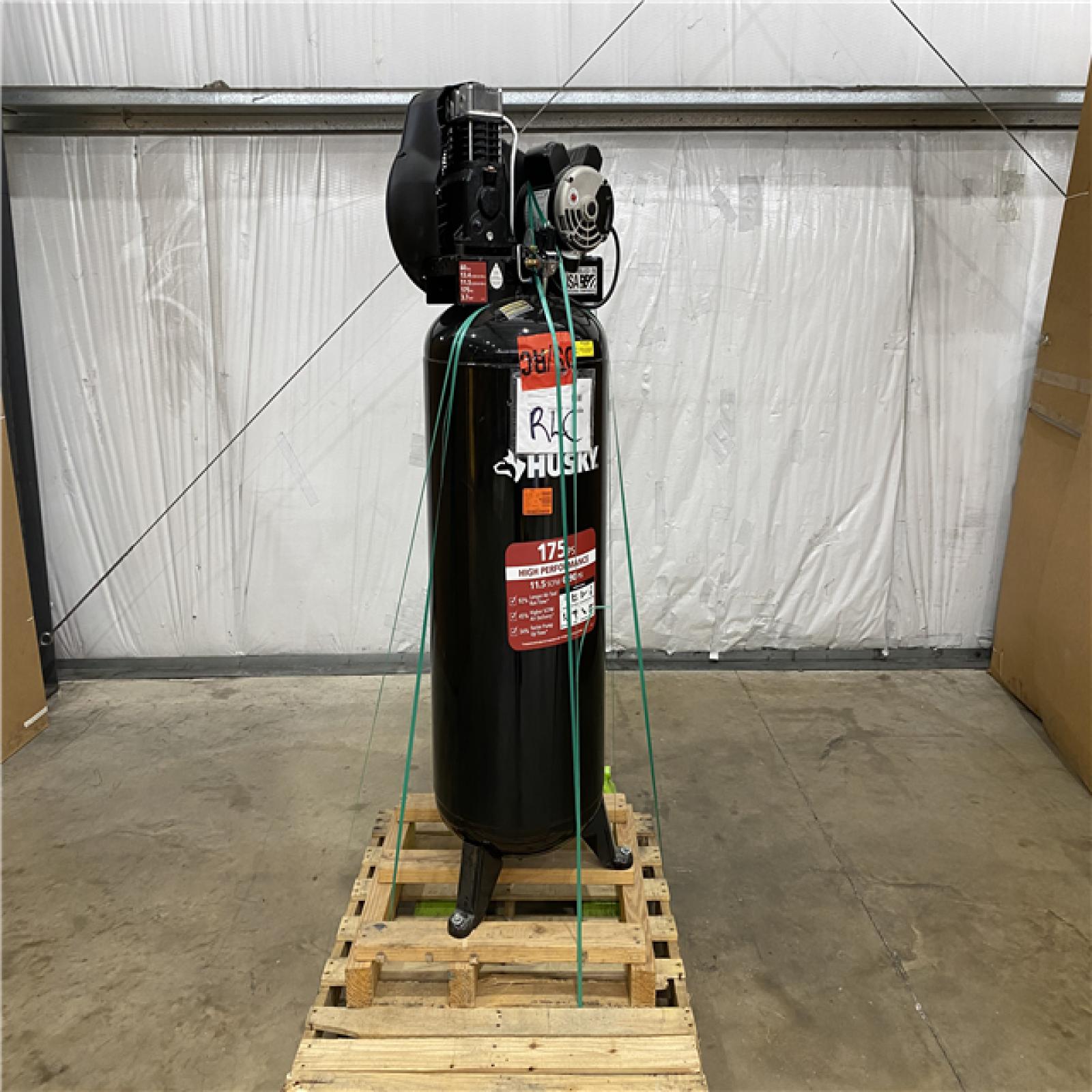Houston Location AS IS - Husky 60gal Air Compressor