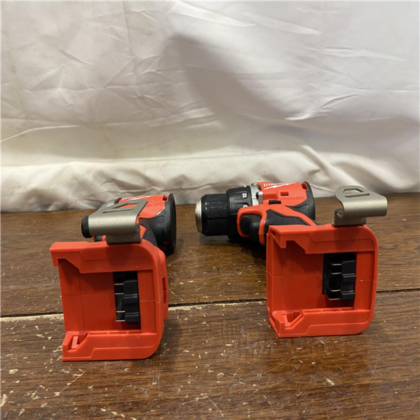 AS-IS Milwaukee M18 Compact Brushless 2-Tool Combo Kit