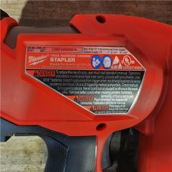 HOUSTON LOCATION - AS-IS MILWAUKEE FUEL 18V Cordless 18-Gauge 1/4 in. Narrow Crown Stapler (Tool-Only)