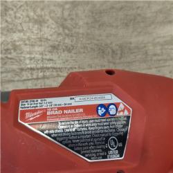 AS-IS  Milwaukee FUEL 18-Volt Lithium-Ion Brushless Cordless Gen II 18-Gauge Brad Nailer (Tool-Only)