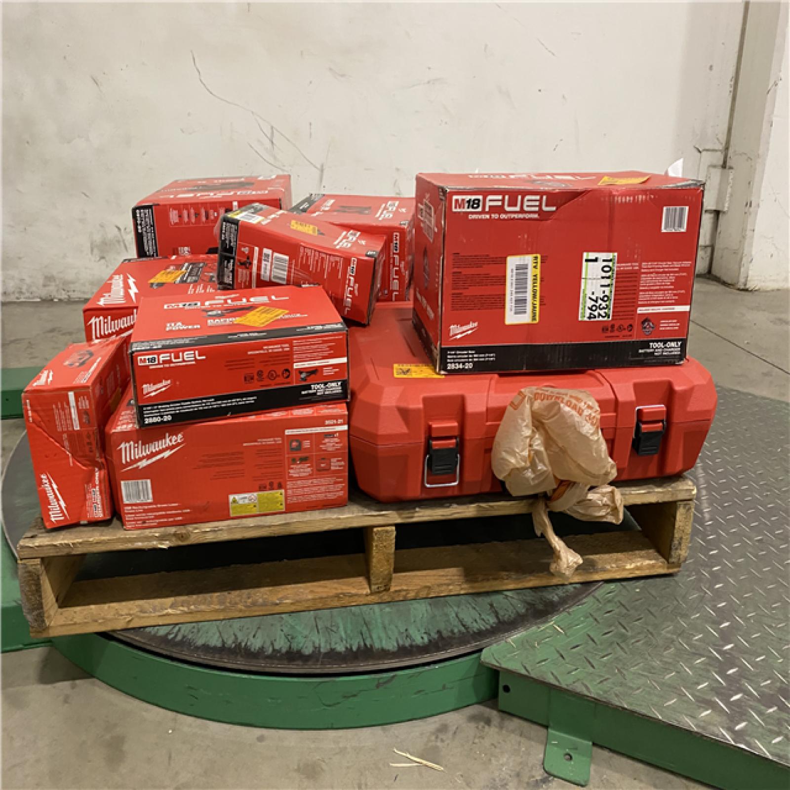 Dallas Location - As-Is MILWAUKEE Tool Pallet
