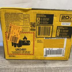 NEW- DeWalt ATOMIC 20-Volt Lithium-Ion Cordless 1/2 in. Compact Hammer Drill with 3.0Ah Battery  Charger and Bag