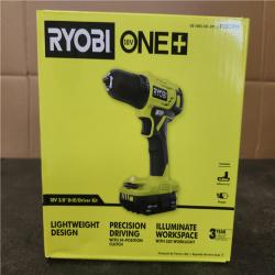 Phoenix NEW RYOBI ONE+ 18V Cordless 3/8 in. Drill/Driver Kit with Compact Battery and Charger SEALED