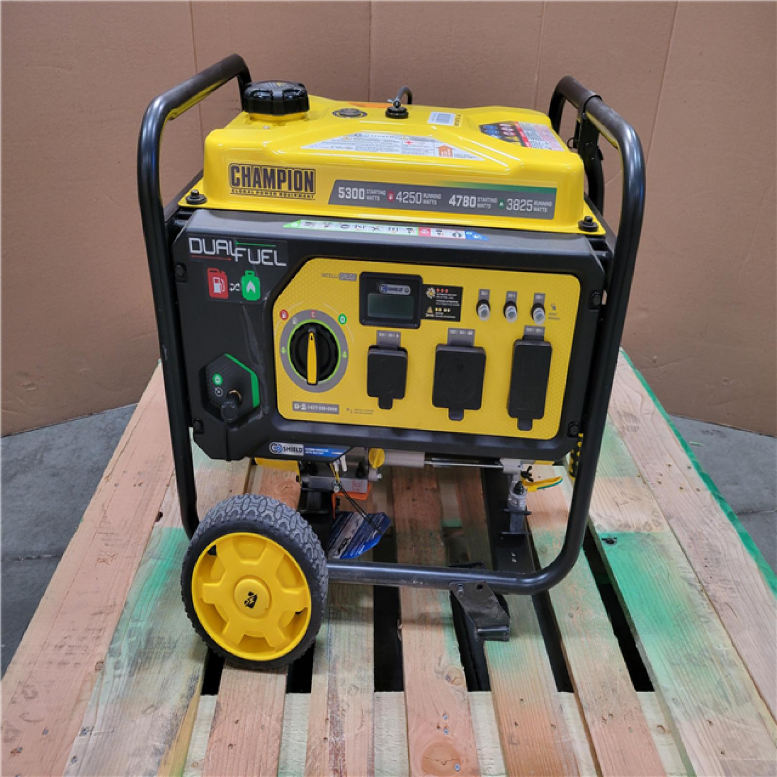 CALIFORNIA AS-IS CHAMPION PORTABLE GENERATOR
