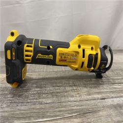 AS-IS DEWALT XR 20V Lithium-Ion Cordless Rotary Drywall Cut-Out Tool (Tool Only)