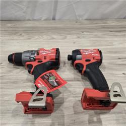 AS-IS MILWAUKEE FUEL 18V Cordless Hammer Drill and Impact Driver Combo Kit