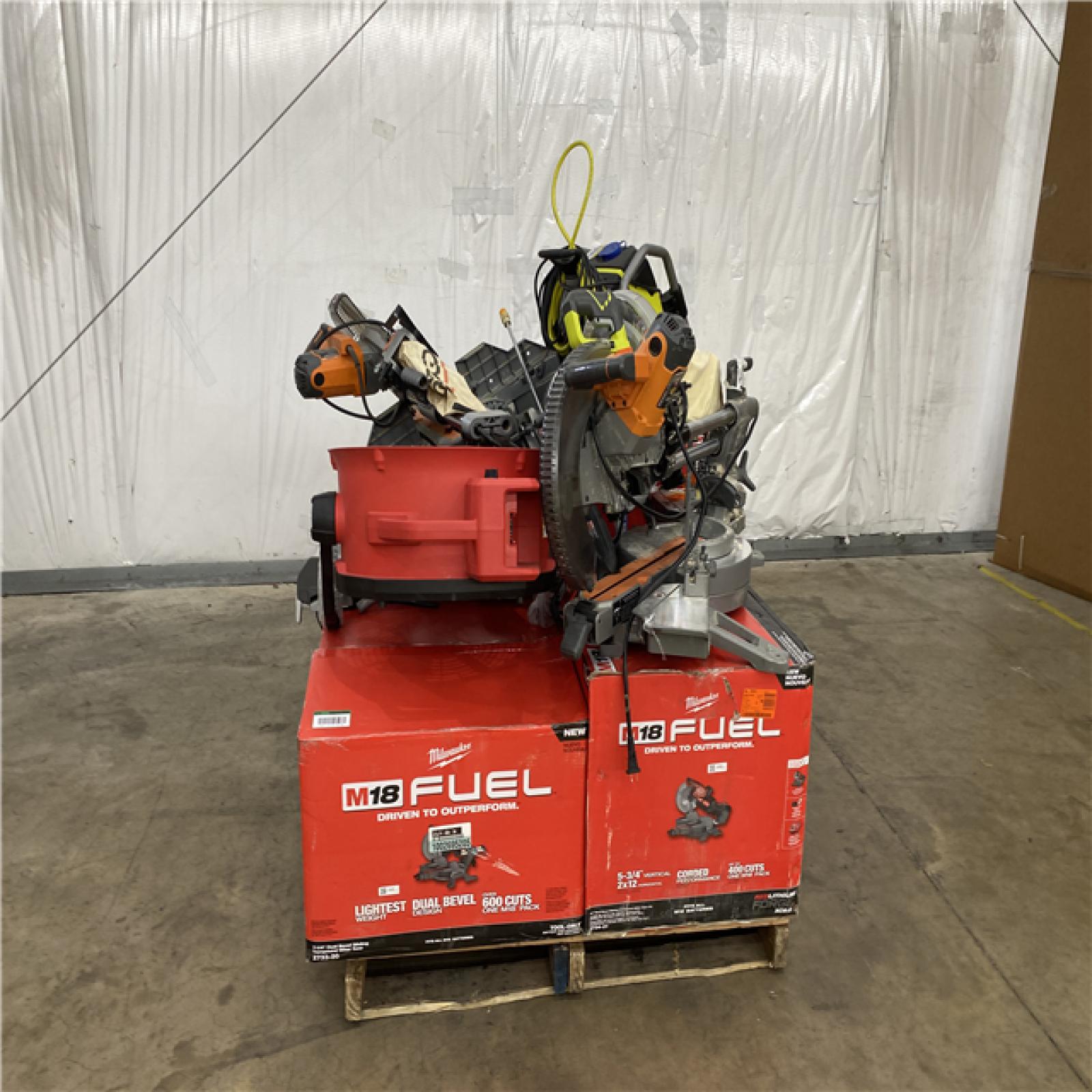 Houston Location AS IS - Tool Pallet