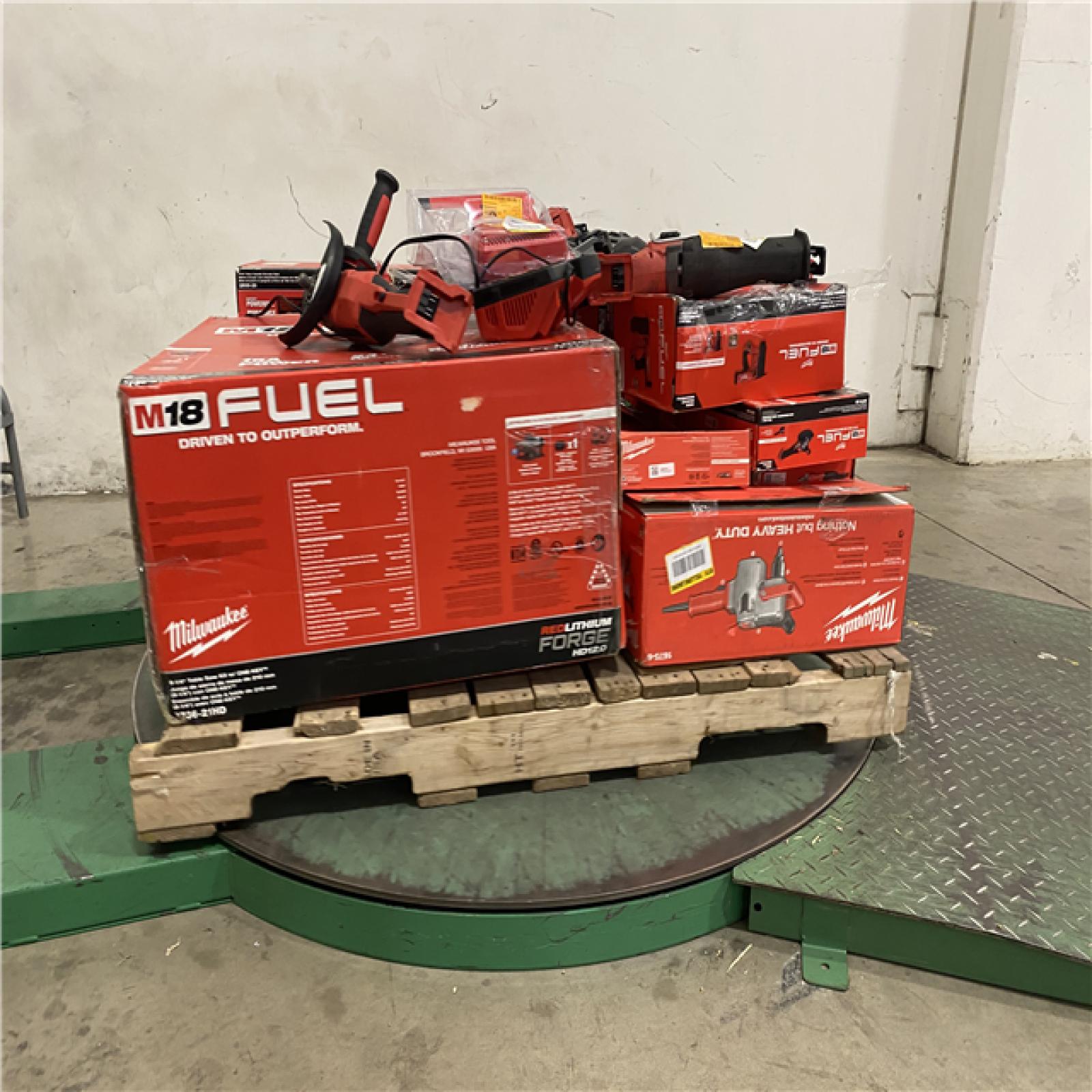 Dallas Location - As-Is MILWAUKEE Tool Pallet
