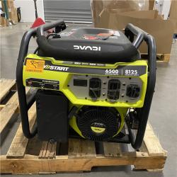 Dallas Location - As-Is RYOBI 6,500-Watt Gasoline Portable Generator