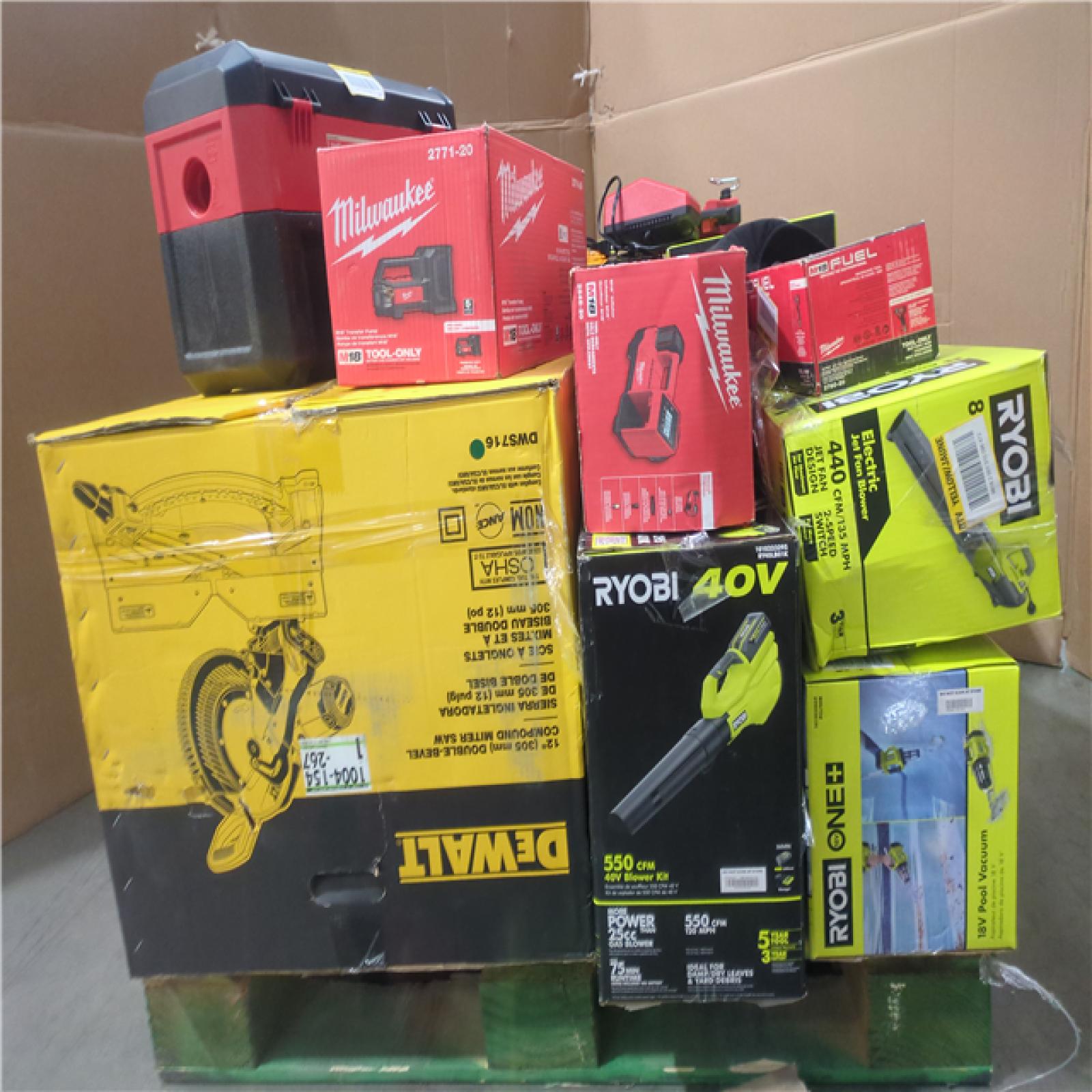 CALIFORNIA AS-IS TOOL PALLET