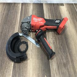 AS-IS Milwaukee FUEL 18V Lithium-Ion Brushless Cordless 4-1/2 in./5 in. Grinder w/Paddle Switch (Tool-Only)