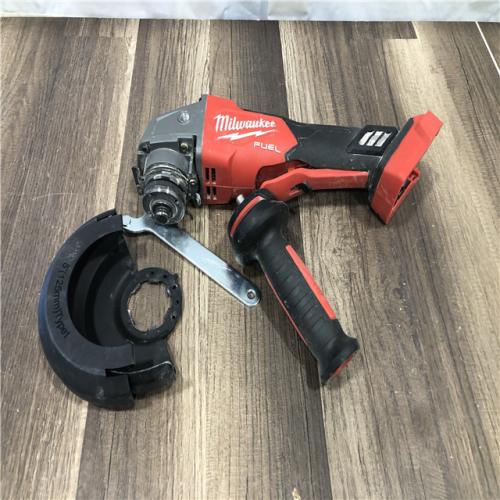 AS-IS Milwaukee FUEL 18V Lithium-Ion Brushless Cordless 4-1/2 in./5 in. Grinder w/Paddle Switch (Tool-Only)